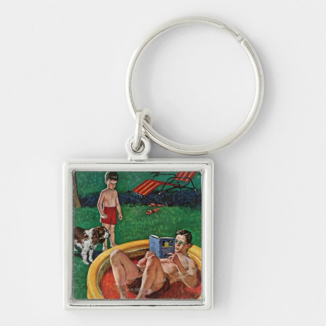 Wading Pool Keychain (Front)