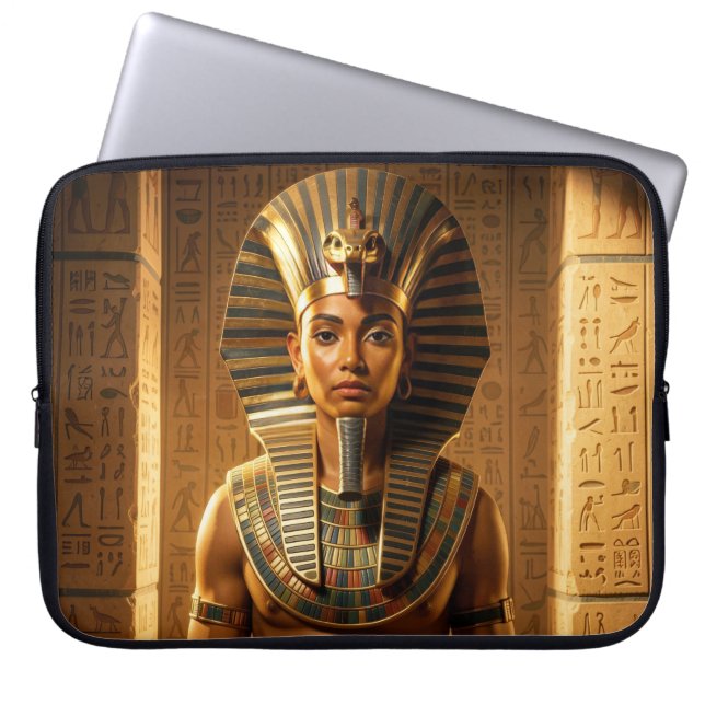 Wadjet – Ägyptische Schlangengöttin´1 Laptop Sleeve (Front)