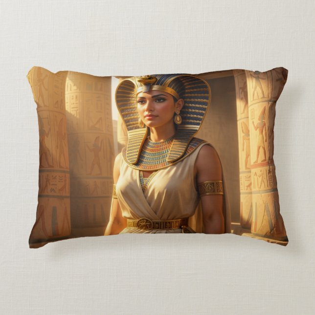 Wadjet – Ägyptische Schlangengöttin´2 Accent Pillow (Front)
