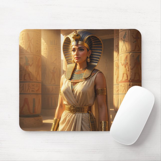 Wadjet – Ägyptische Schlangengöttin´2 Mouse Pad (With Mouse)