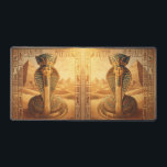 Wadjet – Ägyptische Schlangengöttin´4 Desk Mat<br><div class="desc">Wadjet ist eine Kobra-Göttin aus der ägyptischen Mythologie und Schutzgöttin der Pharaonen sowie von Unterägypten. Sie steht für Schutz,  Macht und königliche Autorität.</div>