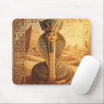 Wadjet – Ägyptische Schlangengöttin´4 Mouse Pad<br><div class="desc">Wadjet ist eine Kobra-Göttin aus der ägyptischen Mythologie und Schutzgöttin der Pharaonen sowie von Unterägypten. Sie steht für Schutz,  Macht und königliche Autorität.</div>