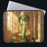Wadjet – Ägyptische Schlangengöttin´5 Laptop Sleeve<br><div class="desc">Wadjet ist eine Kobra-Göttin aus der ägyptischen Mythologie und Schutzgöttin der Pharaonen sowie von Unterägypten. Sie steht für Schutz,  Macht und königliche Autorität.</div>
