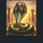 Wadjet – Ägyptische Schlangengöttin´6 Canvas Print<br><div class="desc">Wadjet ist eine Kobra-Göttin aus der ägyptischen Mythologie und Schutzgöttin der Pharaonen sowie von Unterägypten. Sie steht für Schutz,  Macht und königliche Autorität.</div>