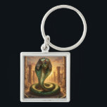 Wadjet – Ägyptische Schlangengöttin´6 Keychain<br><div class="desc">Wadjet ist eine Kobra-Göttin aus der ägyptischen Mythologie und Schutzgöttin der Pharaonen sowie von Unterägypten. Sie steht für Schutz,  Macht und königliche Autorität.</div>