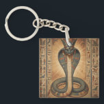 Wadjet – Ägyptische Schlangengöttin´7 Keychain<br><div class="desc">Wadjet ist eine Kobra-Göttin aus der ägyptischen Mythologie und Schutzgöttin der Pharaonen sowie von Unterägypten. Sie steht für Schutz,  Macht und königliche Autorität.</div>