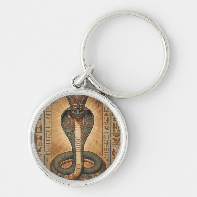 Wadjet – Ägyptische Schlangengöttin´7 Keychain (Front)