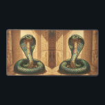 Wadjet – Ägyptische Schlangengöttin Desk Mat<br><div class="desc">Wadjet ist eine Kobra-Göttin aus der ägyptischen Mythologie und Schutzgöttin der Pharaonen sowie von Unterägypten. Sie steht für Schutz, Macht und königliche Autorität.</div>