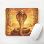 Wadjet – Egyptian Cobra Goddess´1 Mouse Pad<br><div class="desc">Wadjet is a cobra goddess in Egyptian mythology and a protector of the pharaoh and Lower Egypt. She represents protection,  power,  and royal authority.</div>