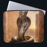 Wadjet – Egyptian Cobra Goddess´5 Laptop Sleeve<br><div class="desc">Wadjet is a cobra goddess in Egyptian mythology and a protector of the pharaoh and Lower Egypt. She represents protection,  power,  and royal authority.</div>