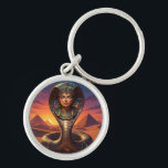 Wadjet – Egyptian Cobra Goddess´7 Keychain<br><div class="desc">Wadjet is a cobra goddess in Egyptian mythology and a protector of the pharaoh and Lower Egypt. She represents protection,  power,  and royal authority.</div>