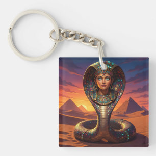 Wadjet – Egyptian Cobra Goddess´7 Keychain