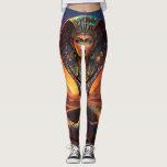 Wadjet – Egyptian Cobra Goddess´7 Leggings<br><div class="desc">Wadjet is a cobra goddess in Egyptian mythology and a protector of the pharaoh and Lower Egypt. She represents protection,  power,  and royal authority.</div>