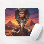 Wadjet – Egyptian Cobra Goddess´7 Mouse Pad<br><div class="desc">Wadjet is a cobra goddess in Egyptian mythology and a protector of the pharaoh and Lower Egypt. She represents protection,  power,  and royal authority.</div>
