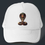 Wadjet – Egyptian Cobra Goddess´7 Trucker Hat<br><div class="desc">Wadjet is a cobra goddess in Egyptian mythology and a protector of the pharaoh and Lower Egypt. She represents protection,  power,  and royal authority.</div>