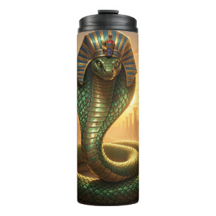Wadjet – Egyptian Snake Goddess´6 Thermal Tumbler