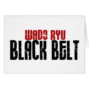 Wado Ryu Black Belt Karate