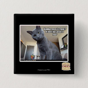 Wadya mean 'Get help'? 2 Inch Square Button