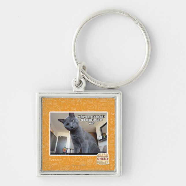 Wadya mean 'Get help'? Keychain (Front)