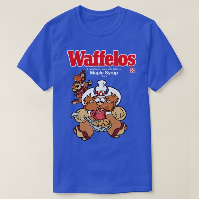 Waffelos Cereal T-Shirt (Design Front)