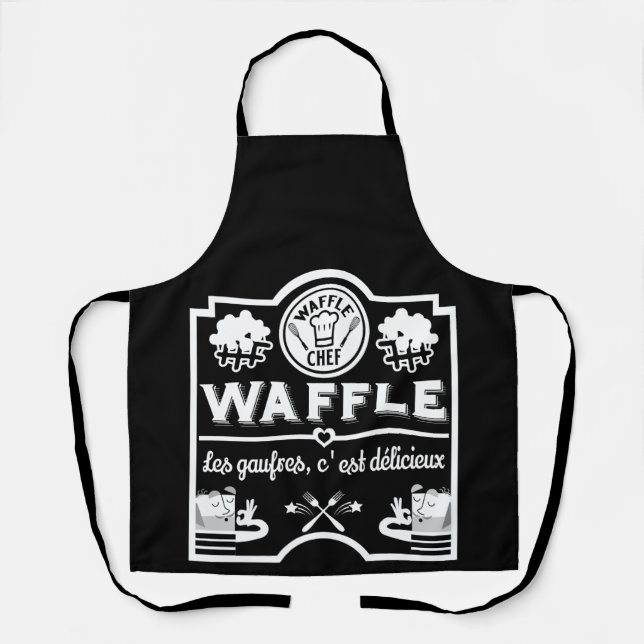 Waffle Chef Apron (Front)