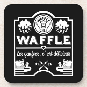 Waffle Chef Coaster