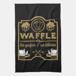 Waffle Chef Kitchen Towel
