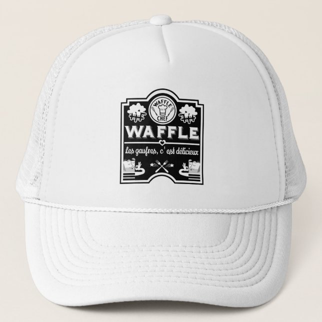 Waffle Chef Trucker Hat (Front)