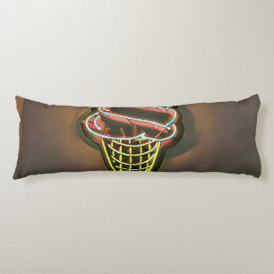 Waffle cone body pillow