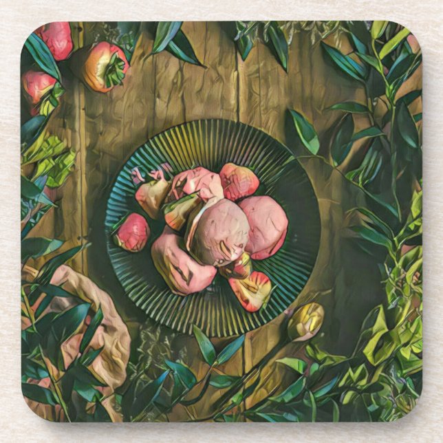 Waffle cone coaster (Front)