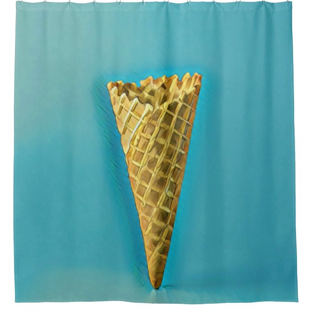Waffle cone for ice cream lovers (Front)