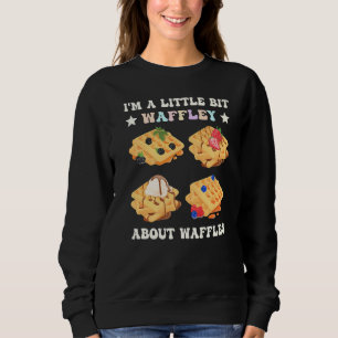 Waffle Costume Breakfast Waffle Master Waffle Make Sweatshirt