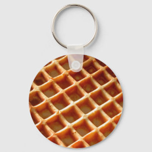 Waffle Keychain