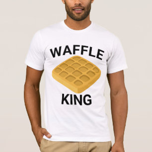 WAFFLE KING DAD HOMMES T-SHIRTS