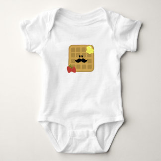 Waffle Man Baby Bodysuit