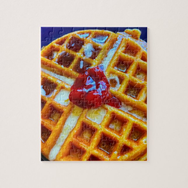 Waffle Photo Jigsaw Puzzle (Vertical)
