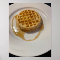 Waffle Photo Poster