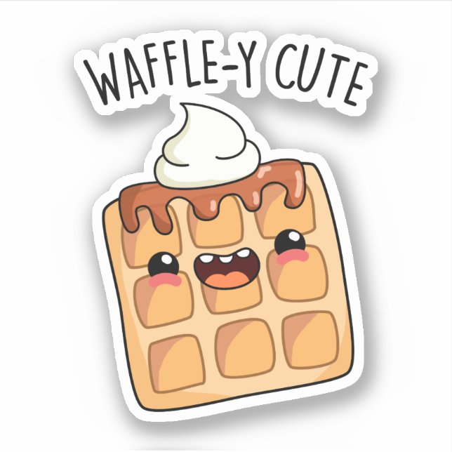 Waffle-y Funny Waffle Pun  (Front)
