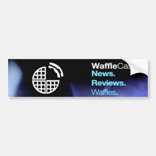 WaffleCast Official Bumper Sticker! Sticker
