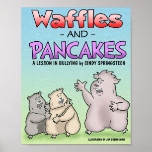 Waffles and Pancakes Poster