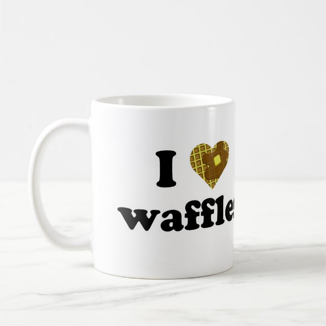Waffles Coffee Mug (Left)