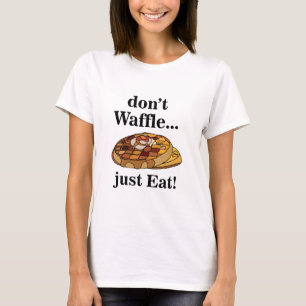 Waffles Food Funny T-Shirt