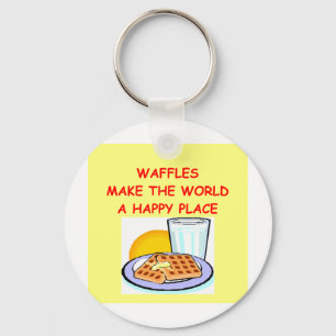 waffles keychain