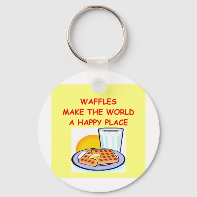 waffles keychain (Front)