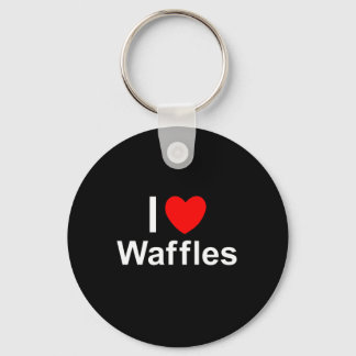 Waffles Keychain
