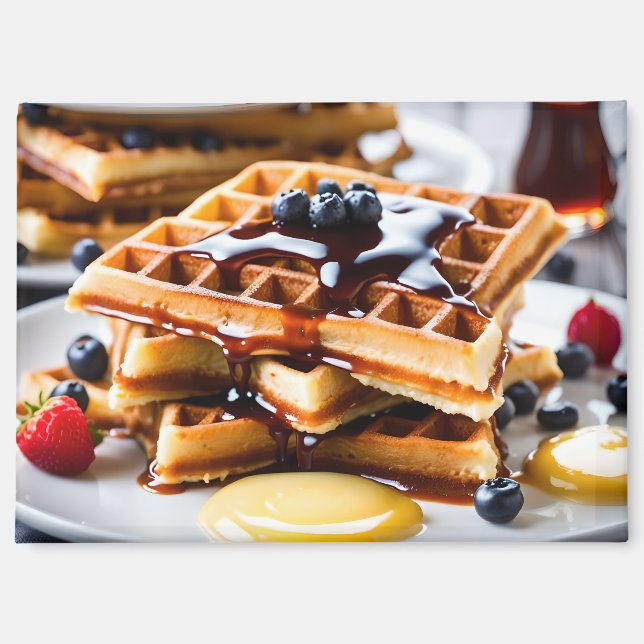 Waffles Magnet (Front)
