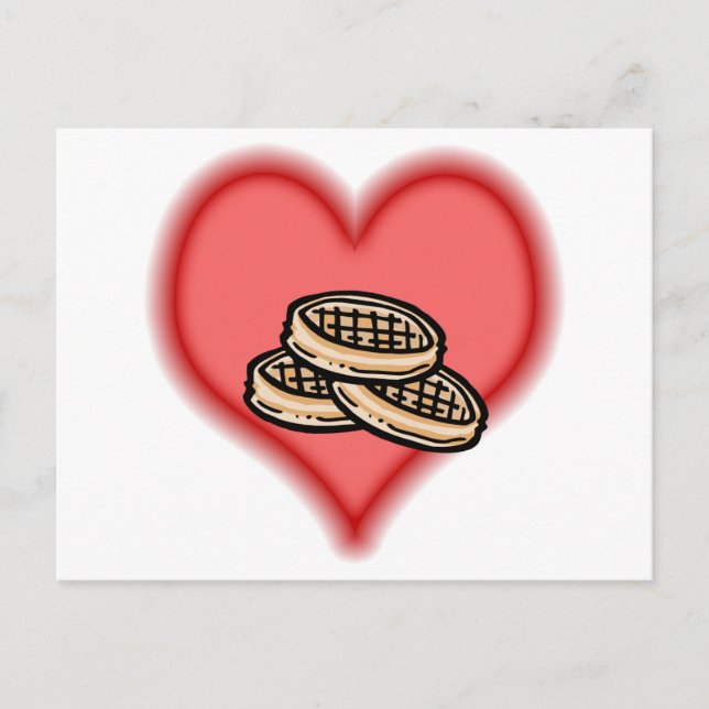 waffles postcard (Front)
