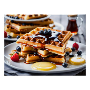 Waffles Poster