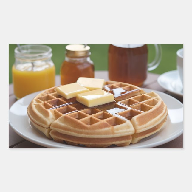 Waffles Sticker (Front)