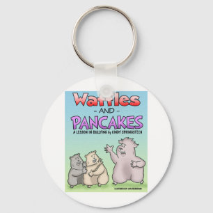 WafflesCover312.jpg Keychain
